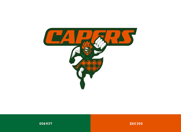 CBU Capers brand color palette