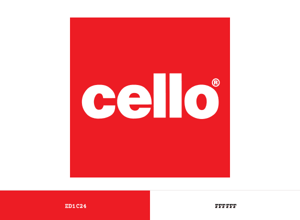 Cello brand color palette
