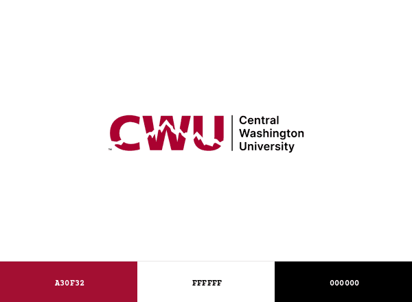 Central Washington University brand color palette