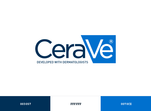 CeraVe brand color palette