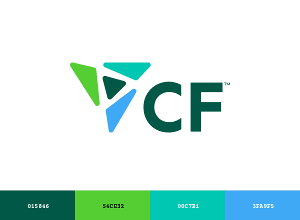 CF Industries brand color palette