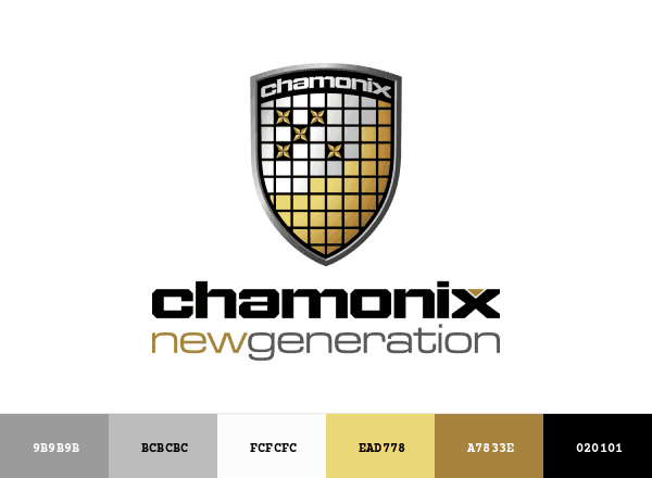 Chamonix NG Cars brand color palette