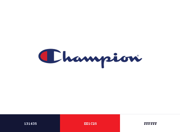 Champion brand color palette
