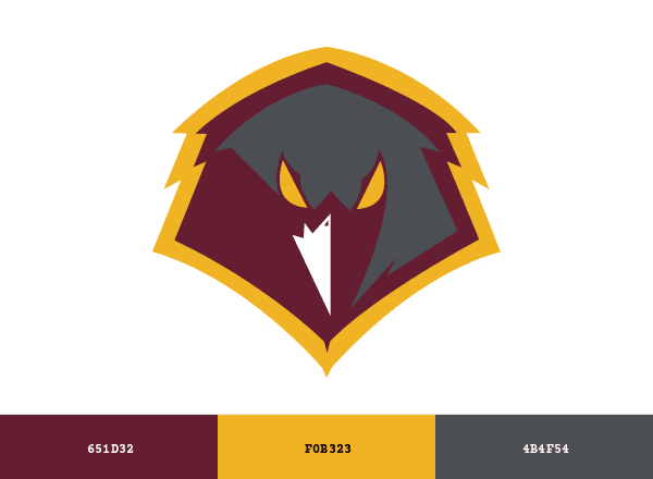 Charleston Golden Eagles brand color palette