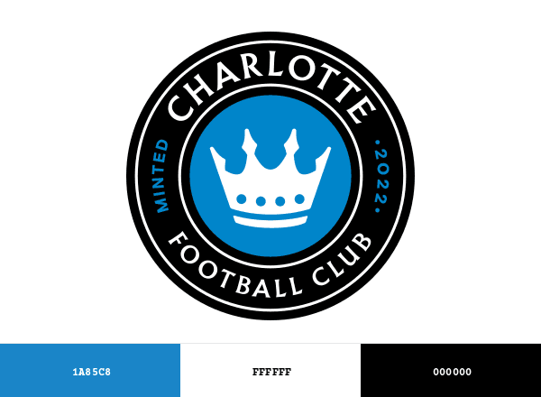 Charlotte Football Club brand color palette