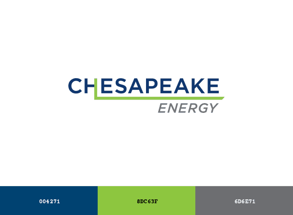 Chesapeake Energy brand color palette