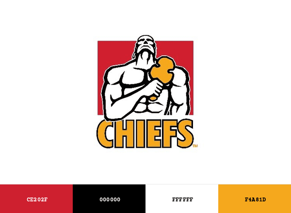 Chiefs brand color palette