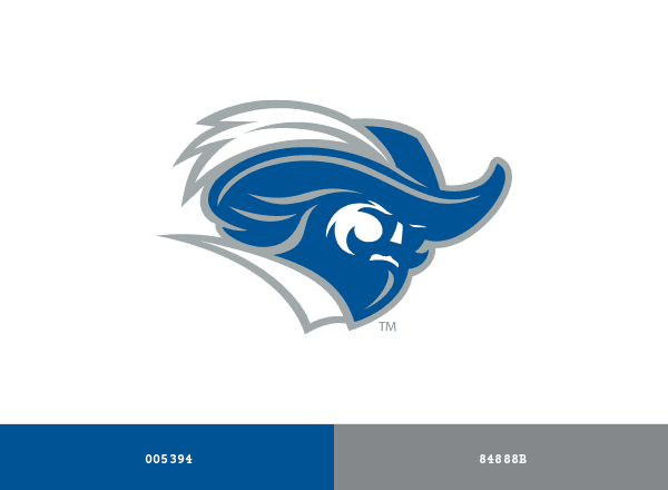 Christopher Newport Captains brand color palette