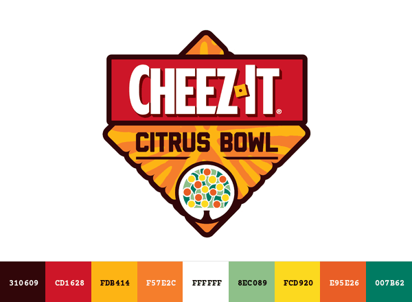 Citrus Bowl brand color palette