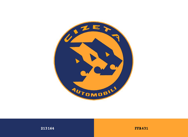 Cizeta brand color palette