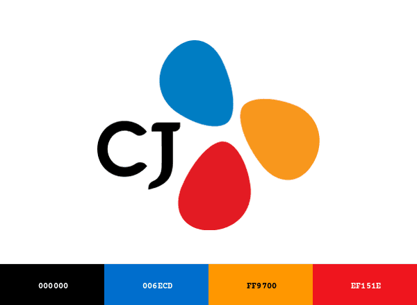 CJ Logistics brand color palette