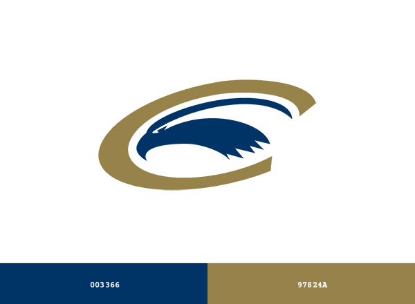 Clarion Golden Eagles brand color palette