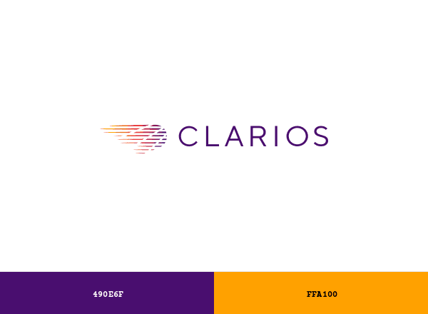 Clarios brand color palette