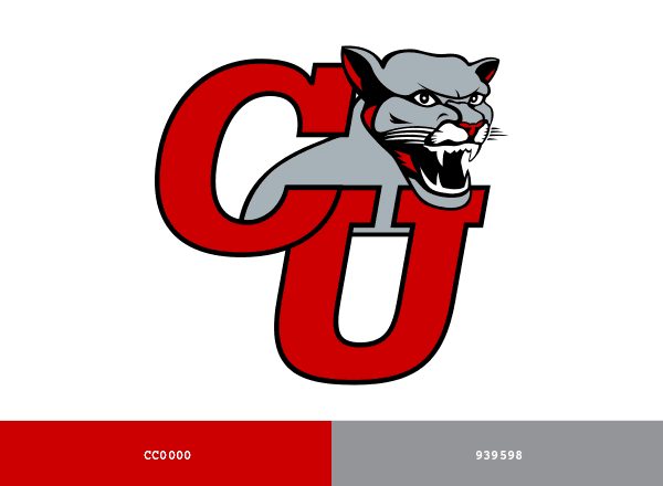 Clark Cougars brand color palette