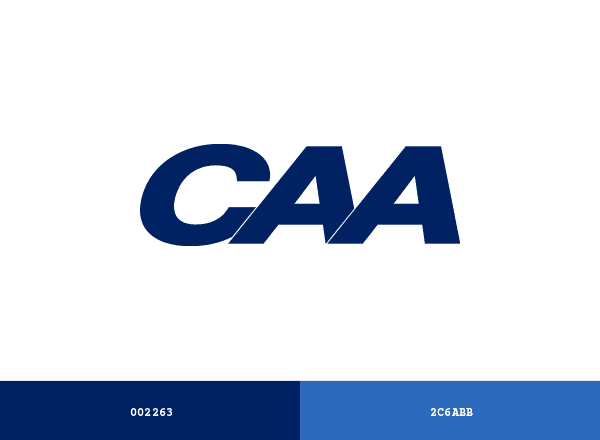 Coastal Athletic Association brand color palette