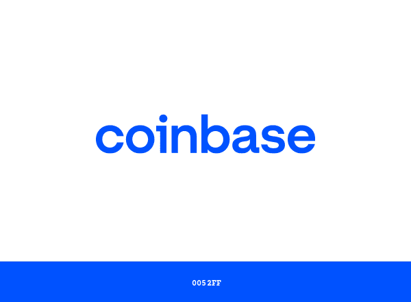 Coinbase brand color palette