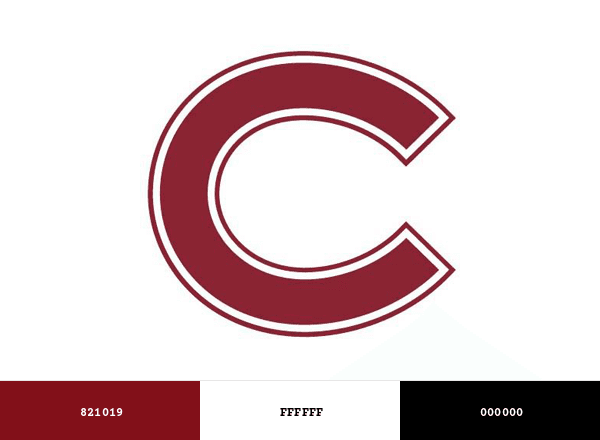 Colgate Raiders brand color palette