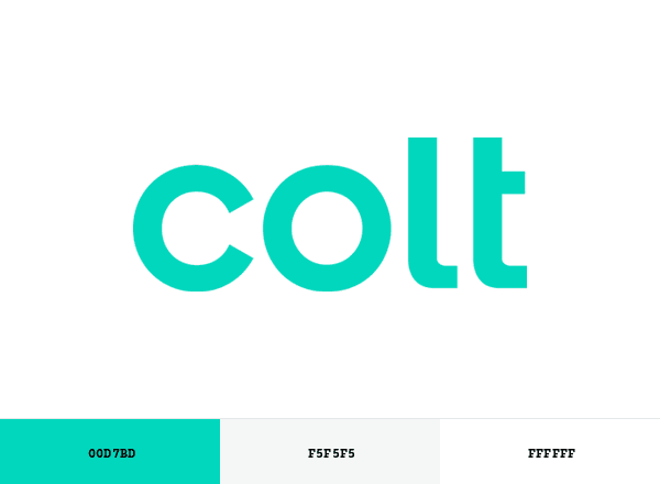 Colt Technology Services brand color palette