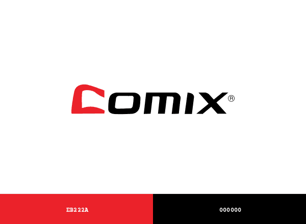 Comix brand color palette