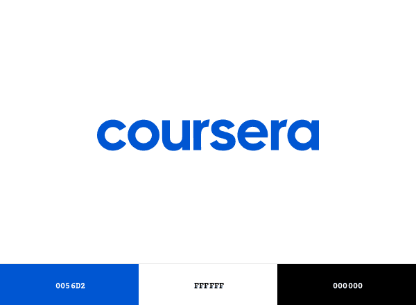 Coursera brand color palette