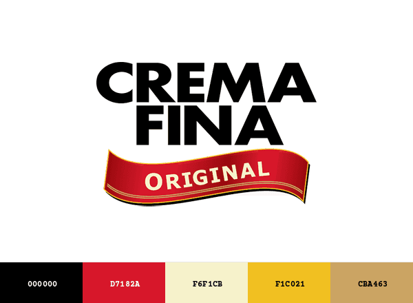 Crema Fina brand color palette