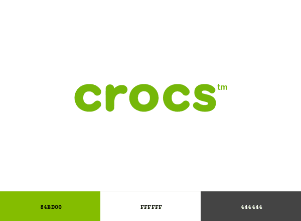 Crocs brand color palette