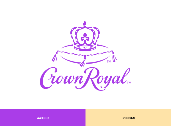 Crown Royal brand color palette