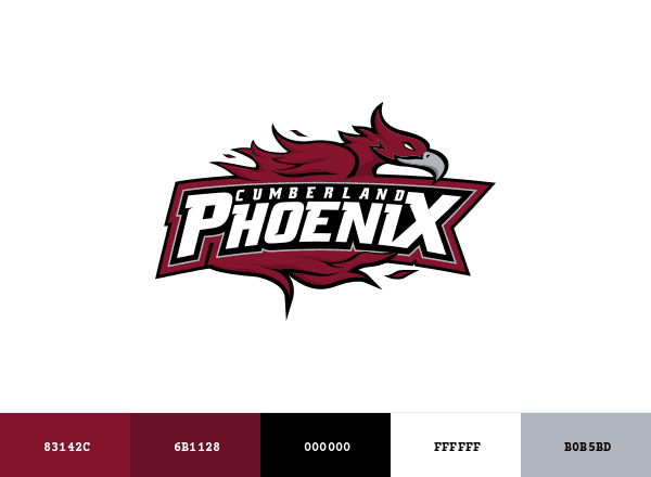 Cumberland Phoenix brand color palette