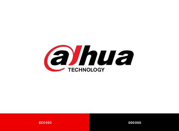 Dahua Technology brand color palette