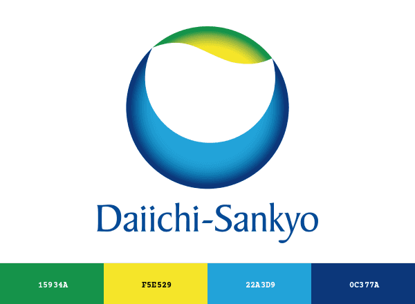 Daiichi Sankyō brand color palette