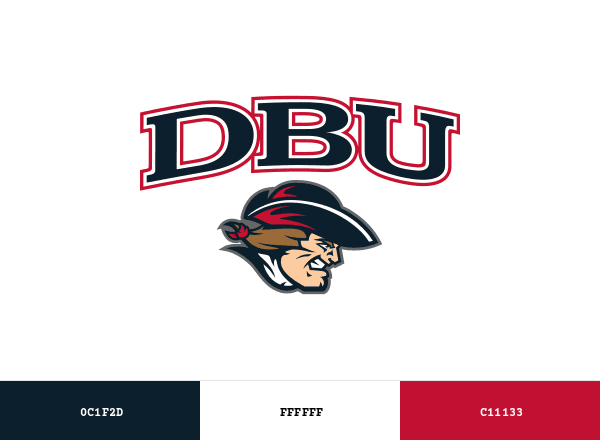 Dallas Baptist Patriots brand color palette