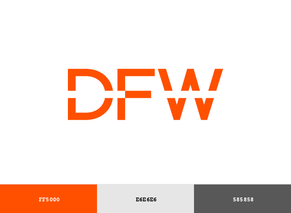 Dallas Fort Worth International Airport brand color palette