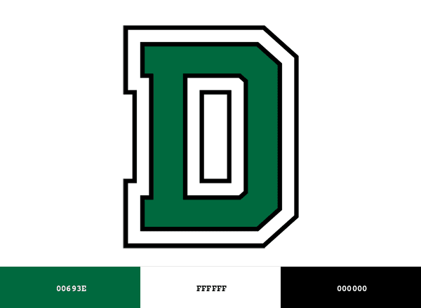Dartmouth Big Green brand color palette