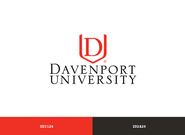 Davenport University brand color palette