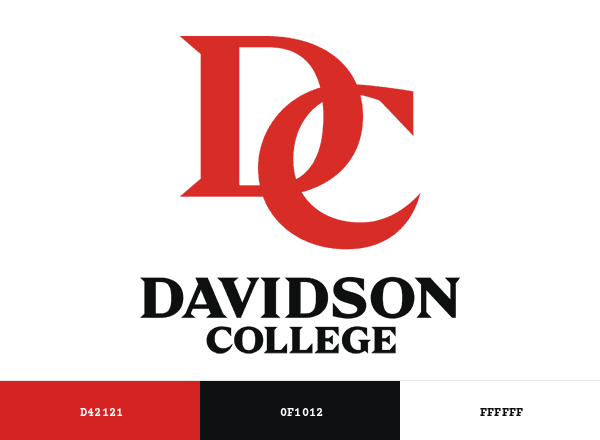 Davidson Wildcats brand color palette