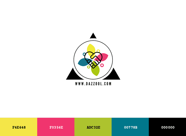 Dazzool brand color palette