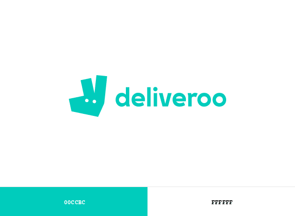 Deliveroo brand color palette