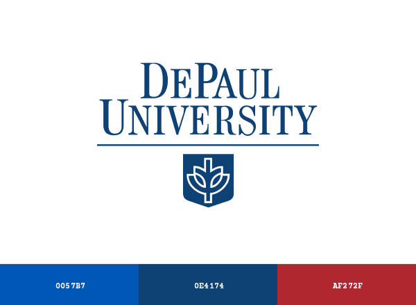 DePaul University brand color palette