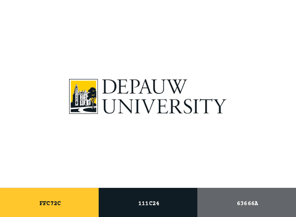 DePauw University brand color palette