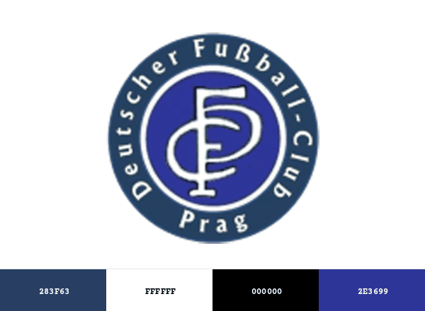 Deutscher FC Prag brand color palette