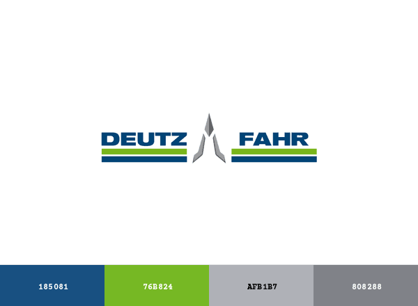 Deutz-Fahr brand color palette