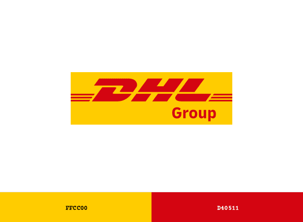DHL Group brand color palette