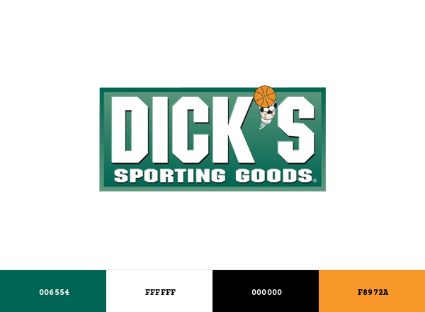 Dick’s Sporting Goods brand color palette