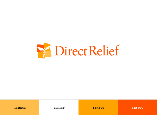 Direct Relief brand color palette