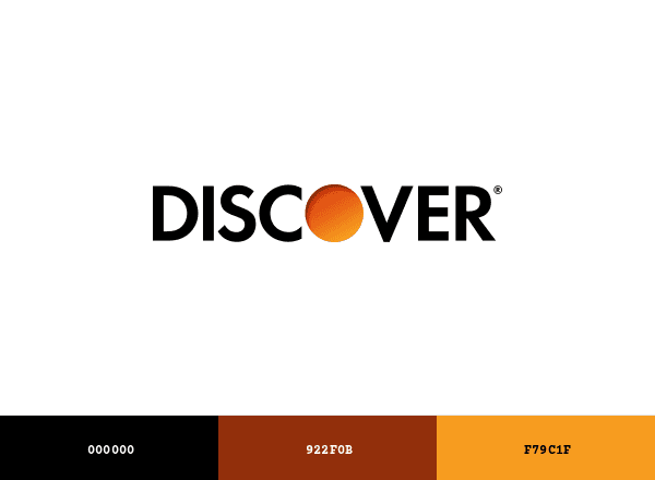Discover Financial Services brand color palette