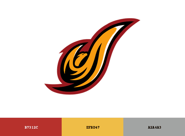 District of Columbia Firebirds brand color palette