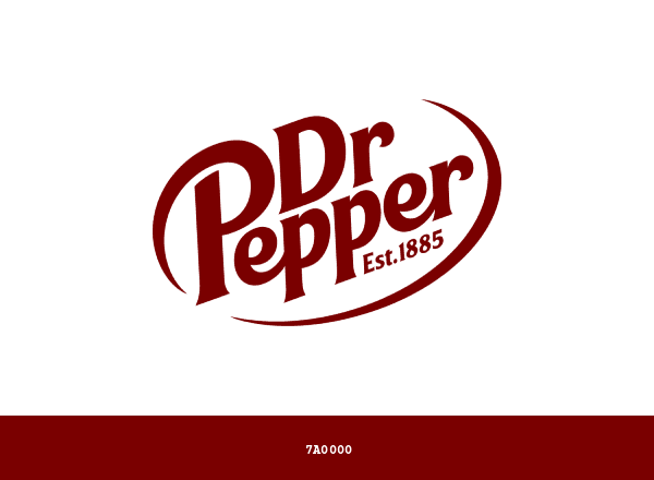 Dr Pepper brand color palette