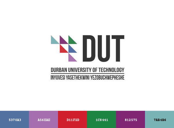 Durban University of Technology brand color palette