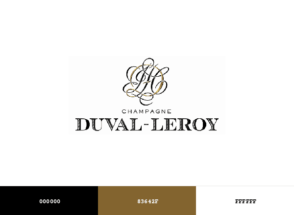 Duval-Leroy Champagne brand color palette