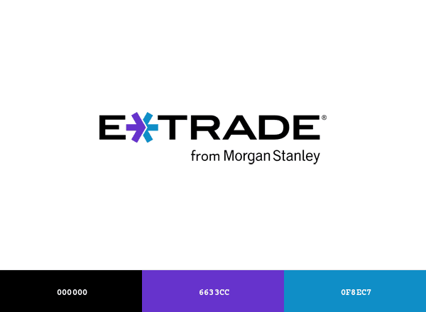 E-Trade brand color palette